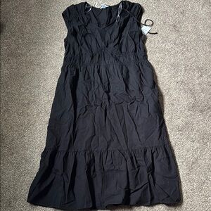 Elegant Black Sleeveless Dress